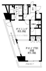 プライムアーバン番町の物件間取画像